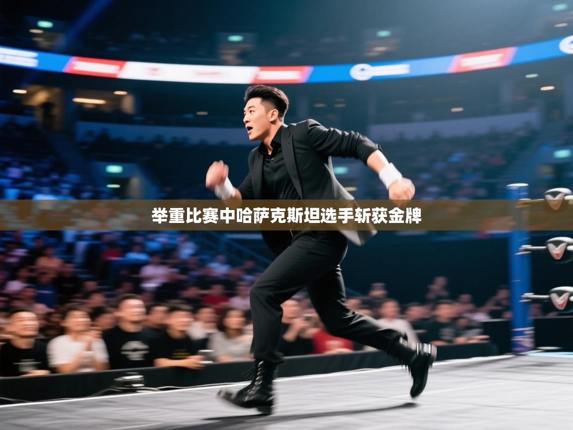 举重比赛中哈萨克斯坦选手斩获金牌