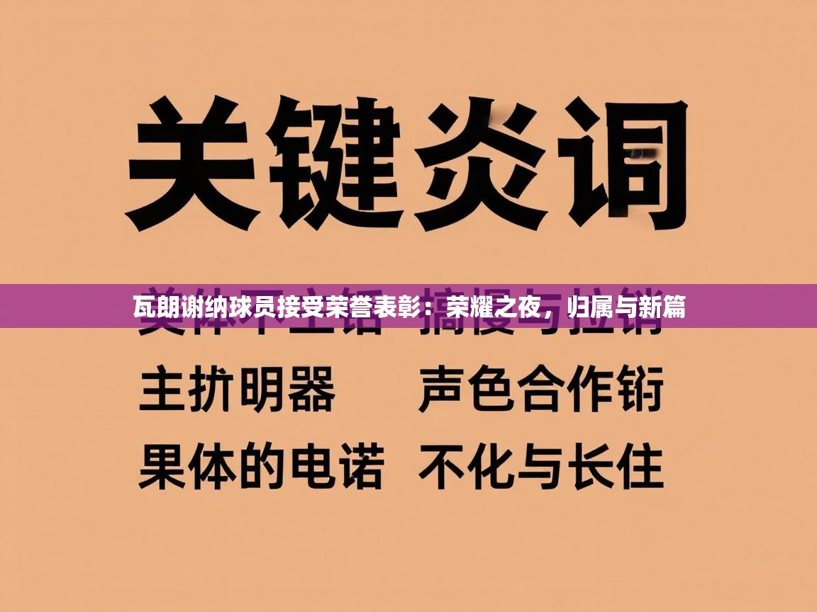 瓦朗谢纳球员接受荣誉表彰：荣耀之夜，归属与新篇  第2张